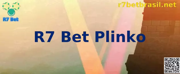 Interface ilustrativa do R7 Bet Plinko com tabuleiro de pinos e áreas de multiplicadores