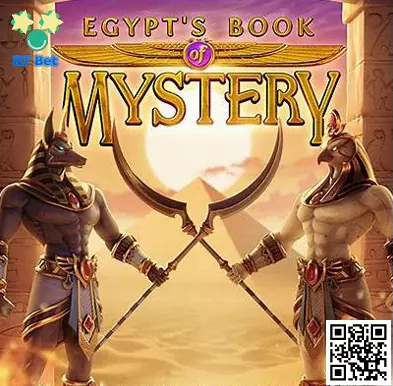 Tela ilustrativa do jogo Egypt's Book of Mystery no Brasil