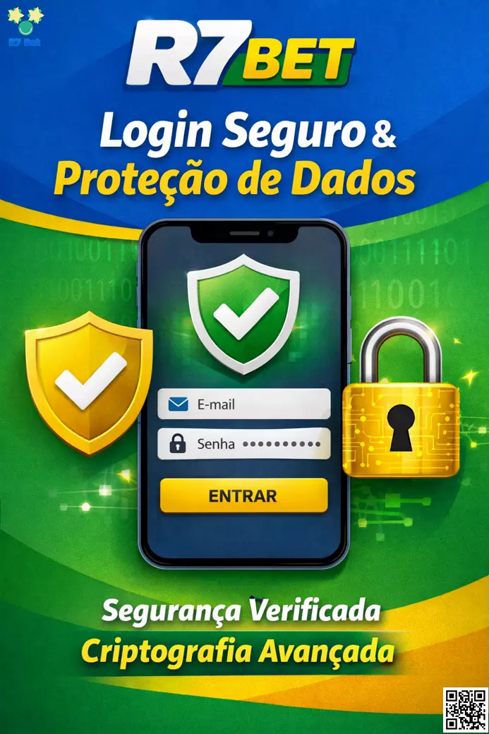 Proteção de dados no login R7 Bet