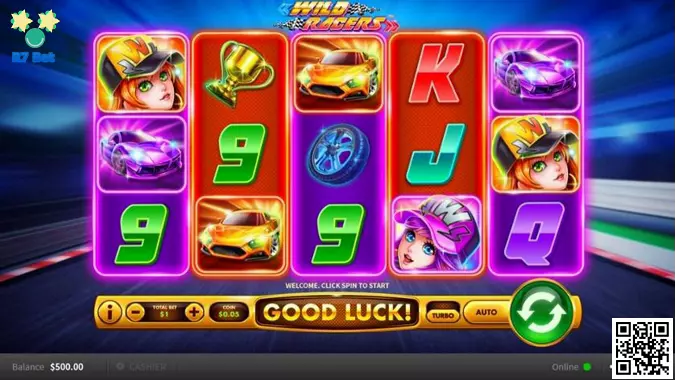 Wild Racer Slot R7 Bet